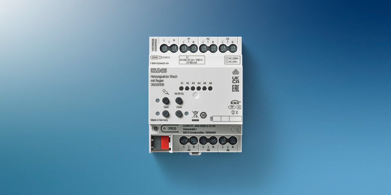 KNX Heizungsaktor 6-fach bei Elektrotechniker-Meister Thomas Kürstner in Gerstungen